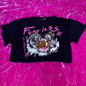 “Fearless” crop top